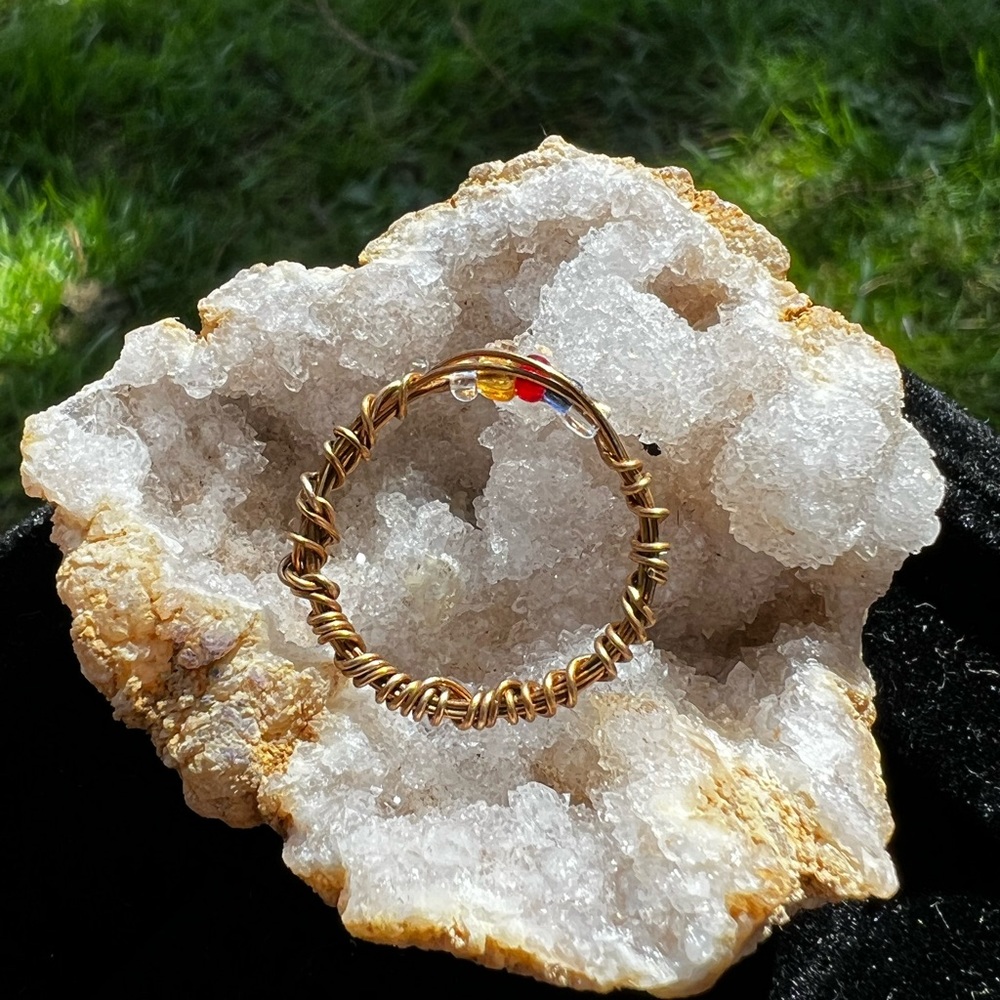 Metal wrap ring